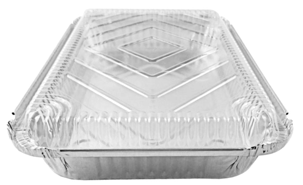 Choice Clear Dome Lid for 4 lb. Oblong Foil Pan - 250/Case
