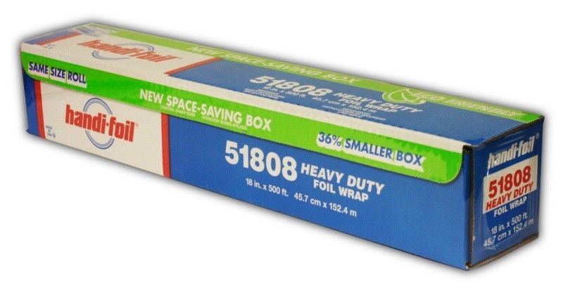 Handi-Foil 18 x 500' Heavy Duty Aluminum Foil Wrap