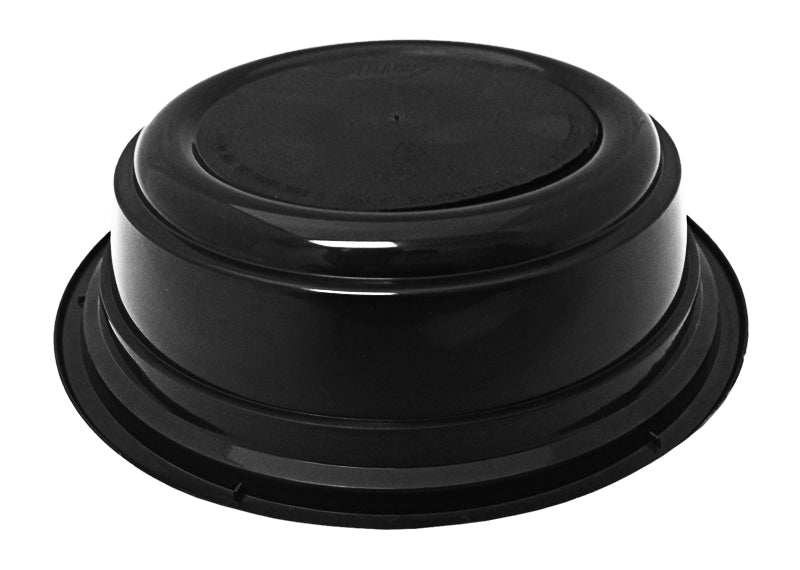 16 oz. Round Black 6 Container With Lid Combo 50/PK –