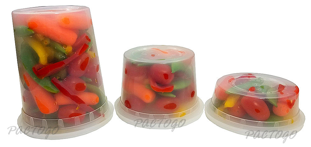 [48 Sets - Combo] Plastic Deli Food Storage Freezer Containers With  Airtight Lids - 8 oz, 16 oz, 32 oz.